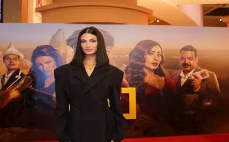 تارا عماد تنشر جديدة صور من العرض الخاص لفيلم “درويش”