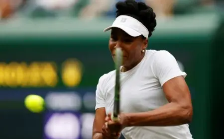 فينوس ويليامز تعود إلى ملاعب التنس ببلوغها 45 عاما