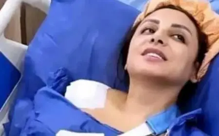 نتائج تحاليلها هتطلع بكرة.. محمود سعد يكشف تفاصيل حالة أنغام الصحية