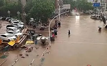 تسببت في هطول أمطار غزيرة.. العاصفة المدارية بودول تغرق جنوب الصين