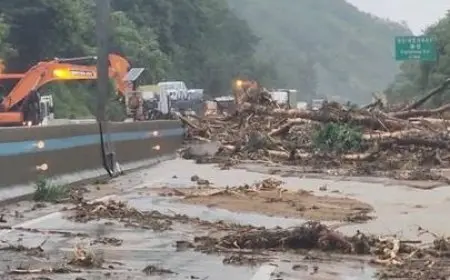 أمطار غزيرة تشل عاصمة كوريا الجنوبية ومحيطها وتتسبب بوفاة شخص وإجلاء المئات