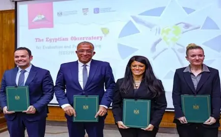 بروتوكول تعاون ثلاثي لتأسيس “المرصد المصري للتقييم وصنع السياسات”