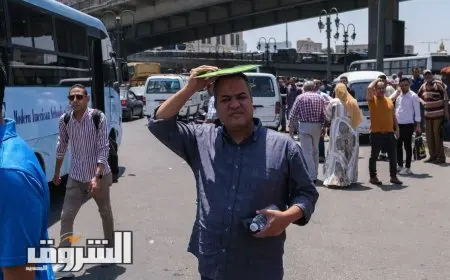 الأرصاد: مصر سجلت اليوم أعلى درجة حرارة في 2025