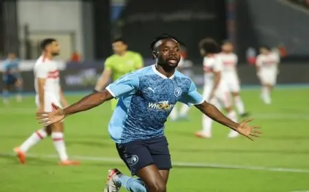 ماييلي يقود تشكيل بيراميدز في مباراة الإسماعيلي