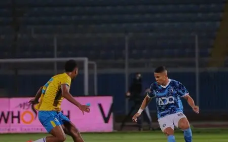 مباراة البطاقات الحمراء.. بيراميدز يهزم الإسماعيلي برأسية مروان حمدي