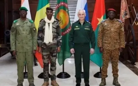 روسيا توقع مذكرة تفاهم دفاعية مع دول الساحل الأفريقي