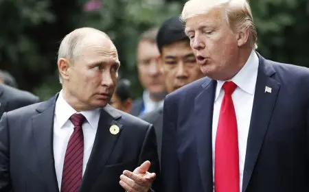 الجارديان: ترامب يستقبل بوتين رسميا عند طائرته لدى وصوله ألاسكا