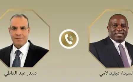 وزير الخارجية لنظيره البريطاني: على المجتمع الدولي التصدي لسياسات وتصريحات إسرائيل غير المسئولة