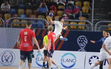 منتخب الناشئين يكتسح النرويج وينافس على المركز الخامس ببطولة العالم لليد