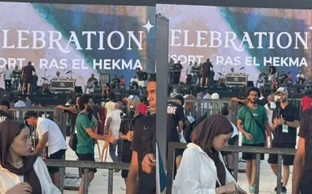 رأس الحكمة تستعد الليلة لاحتضان حفل تامر حسني وواما بأجواء صيفية عالمية