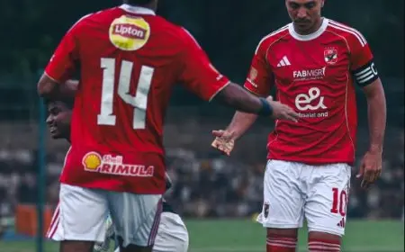 زيزو يسجل.. الأهلي يتفوق على فاركو بثنائية في 45 دقيقة