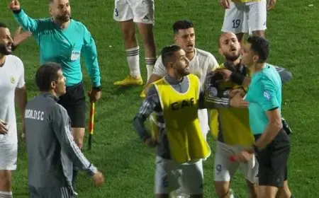 الأهلي يشكو محمد معروف حكم مباراة فاركو