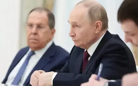 بوتين يتجاهل أسئلة الصحفيين حول قتل المدنيين في أوكرانيا