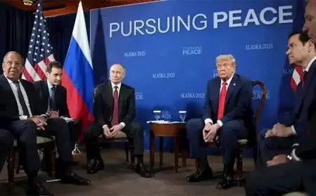 ترامب وبوتين يعقدان مؤتمرًا صحفيًا قصيرًا دون الإجابة على أسئلة الصحفيين