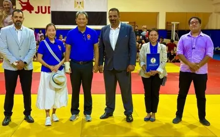 سفير تايلاند بالقاهرة يزور مقر تدريبات منتخب المواي تاي بالمركز الأولمبي