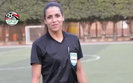 طاقم محكمات يشارك في تصفيات شمال أفريقيا المؤهلة لدوري الأبطال للكرة النسائية