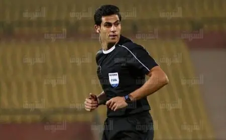 محمد معروف حكما لمباراة جامبيا وبوروندي في التصفيات المؤهلة لكأس العالم