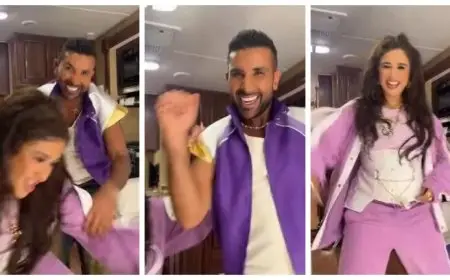 وصلة هزار بين ياسمين عبدالعزيز وأحمد سعد.. والجمهور: بتضرب بجد