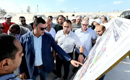وزير الإسكان يوجه بتكثيف أعمال تنفيذ مشروع نيو مارينا