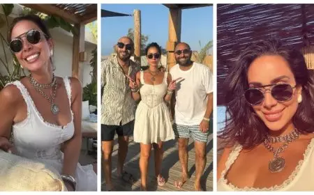 بالصور – بسنت شوقي تتألق بإطلالة جذابة في الساحل.. وداليا البحيري تعلق