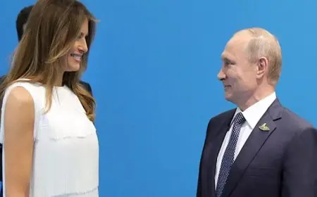 زوجة ترامب ترسل رسالة إلى بوتين.. ماذا جاء فيها؟