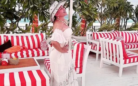 “كاوبوي الساحل”.. أحدث جلسة تصوير جريئة لـ إلهام شاهين