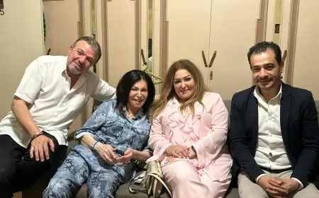 وفد من وزارة الثقافة ونقابة المهن التمثيلية يزور الفنانة نجوى فؤاد في منزلها بعد استغاثتها