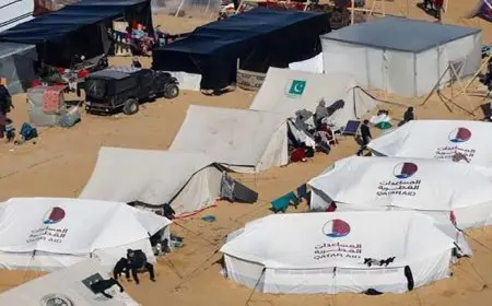 إسرائيل: سنوفر خيام إيواء لسكان مدينة غزة لنقلهم من مناطق القتال