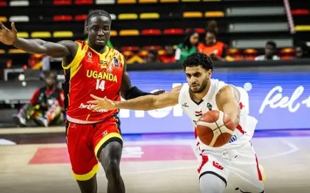 كرة السلة.. منتخب مصر يهزم أوغندا في الأفرو باسكت