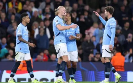 بمشاركة مرموش.. مانشستر سيتي يضرب وولفرهامبتون برباعية