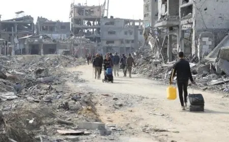 إسرائيل تتحدث عن تحضيرات لتهجير الفلسطينيين من مدينة غزة