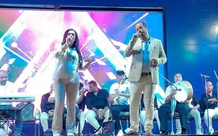 فرقة مصطفى كامل للموسيقى العربية تختتم عروضها بمهرجان صيف بلدنا فى مطروح