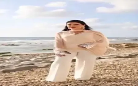 بالصور- جومانا مراد على البحر والجمهور يعلق: “ملكة جمال العالم”