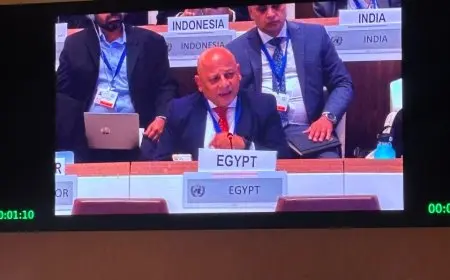 منال عوض: يجب التوصل لاتفاق عالمي لمواجهة تحدي التلوث البلاستيكي