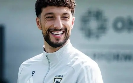 مدرب كولومبوس كرو يوضح موقف وسام أبو علي من المشاركة مع الفريق