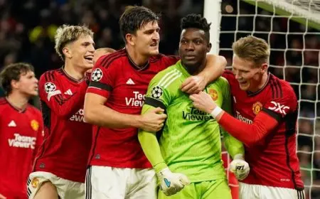 أموريم يكشف سبب استبعاد أونانا وهويلوند أمام أرسنال