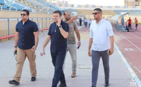 الإسماعيلي يستقبل لجنة من الدفاع المدني لاستضافة المباريات الجماهيرية