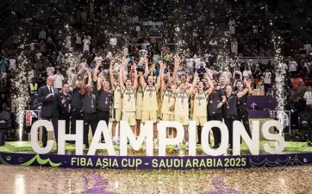 فوز دراماتيكي يمنح أستراليا لقب كأس آسيا للسلة أمام الصين