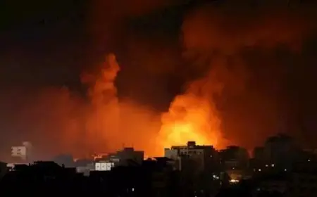 مصابون إثر استهداف طائرات الاحتلال شقة سكنية وسط قطاع غزة