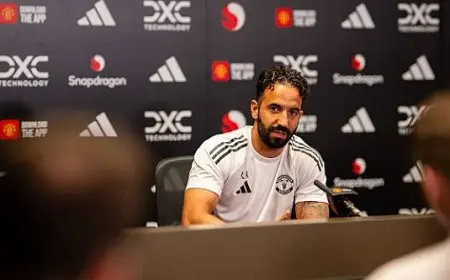 أموريم ينفجر غضبًا بسبب أسئلة حراس مانشستر يونايتد