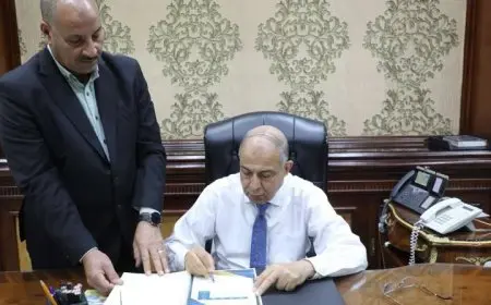 محافظ المنيا يعتمد نتيجة الدور الثاني للشهادة الإعدادية بنسبة نجاح 90.69%