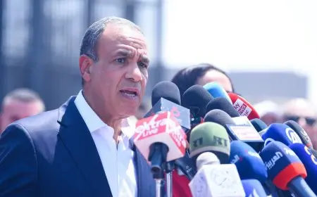 عبد العاطي: نعتزم تأهيل وتدريب 5 آلاف فلسطيني لتولي مهمة الأمن في غزة