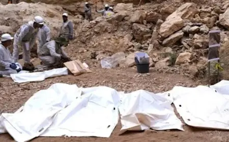 الحكومة العراقية: مقبرة الخسفة الجماعية في نينوى شاهد على إجرام داعش