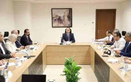 نائب وزير الصحة يعقد اجتماعا لبحث تطوير منظومة المخازن الاستراتيجية والتموين الطبي