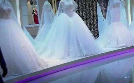 معرض تركى لفساتين الزفاف في القاهرة.. والعائد لأهالي غزة