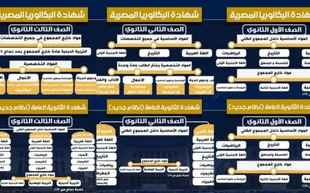 التعليم تقدم شرحا تفصيليا للمواد الدراسية في الثانوية العامة والبكالوريا