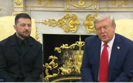 ترامب خلال لقائه مع زيلينسكي: بوتين يريد انتهاء الحرب بين روسيا وأوكرانيا