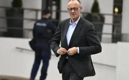 ميرتس يصل إلى البيت الأبيض للمشاركة في القمة الأمريكية الأوروبية