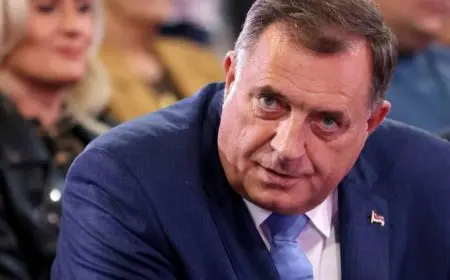 إقالة زعيم صرب البوسنة ميلوراد دوديك رسميا من منصبه