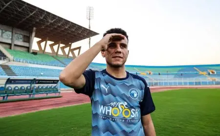 بيراميدز يكشف سبب غياب مصطفى فتحي عن مباراة المصري